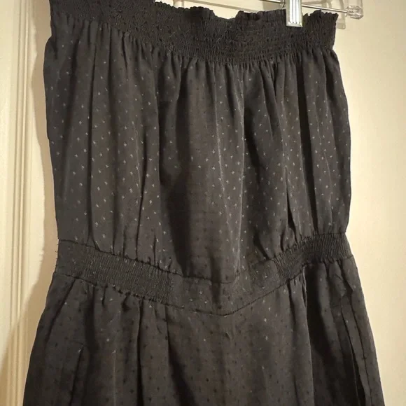 Alice Ritter Silk Dotted Black Jumpsuit - Picture 2 of 9